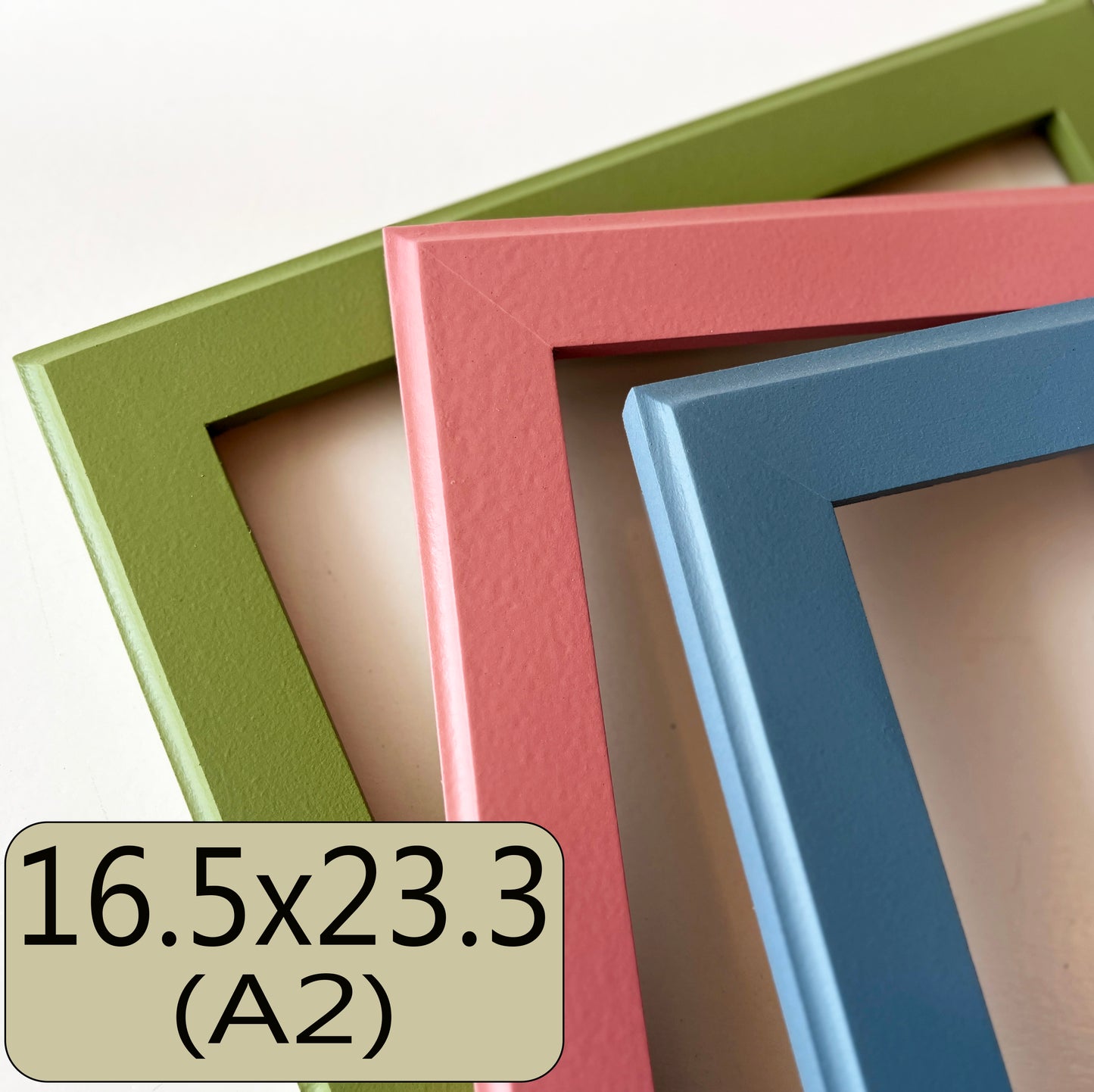 A2 16.5x23.3" frame in 1.5 Outside Cove style - Choose your color - FREE SHIPPING