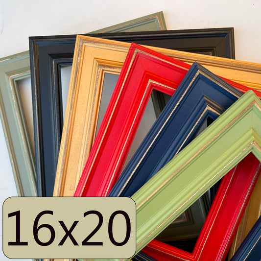 16x20" frame in Diplomat style - Choose your color - FREE SHIPPING