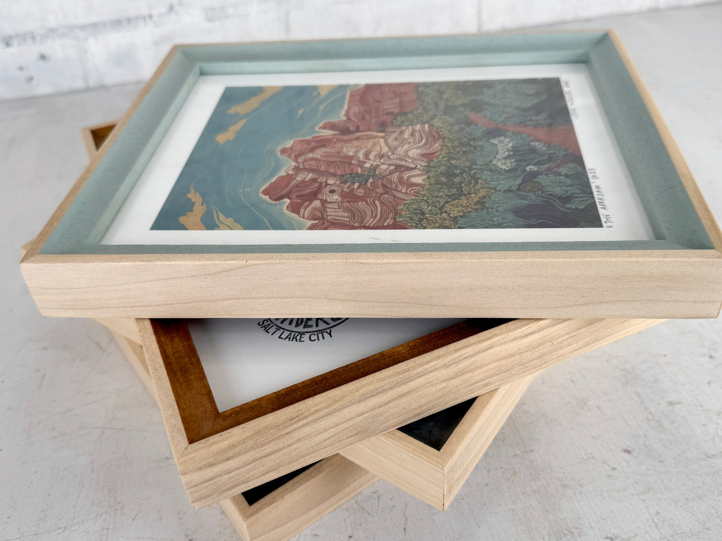 Foxy Minus Poplar Style Picture Frame - Choose your size & color - Ships Right Away