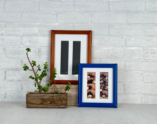 Picture Frame for Photo Booth Strip in 1x1 Flared style and Solid Color of Your Choice - Free Shipping!