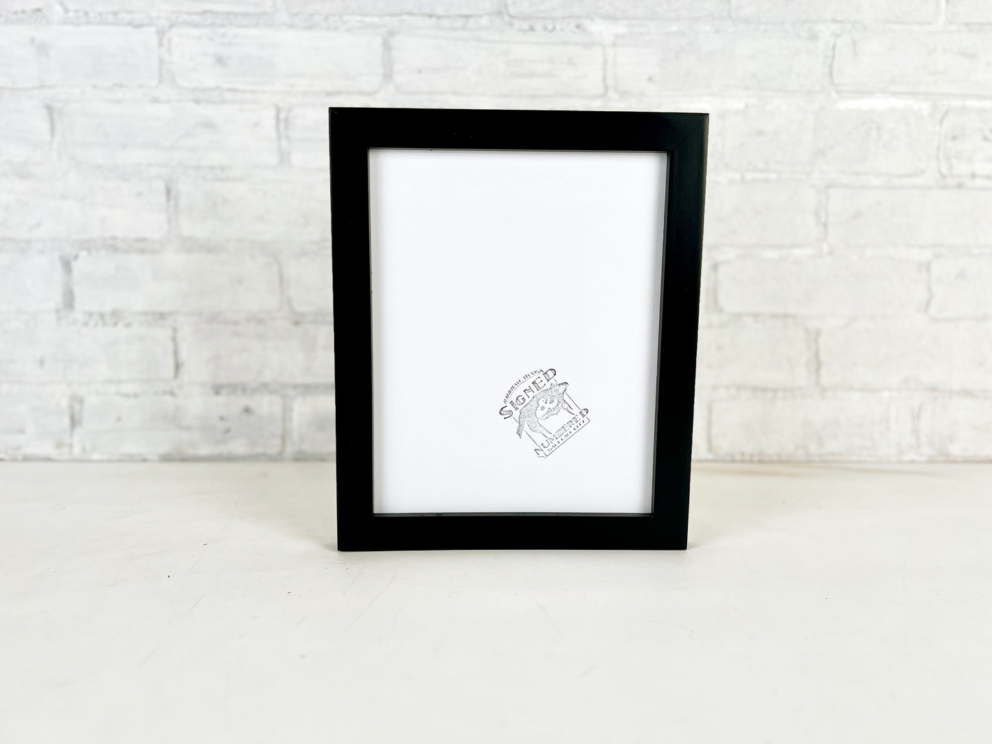 1x1 Solid Black Picture Frame - Choose Your Size - SHIPS RIGHT AWAY