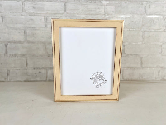 1x1 Outside Cove Vintage Ivory Picture Frame - Choose Your Size - Ships Right Away - FREE SHIPPING