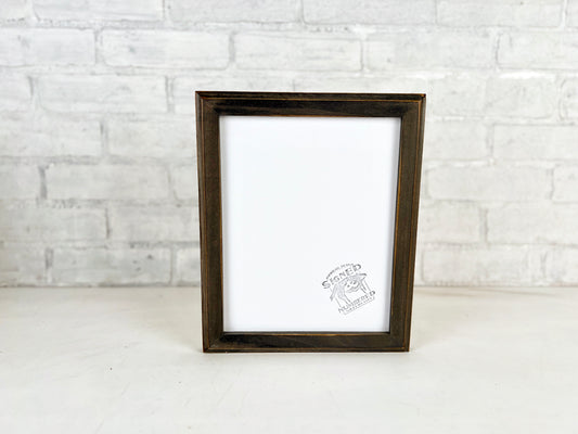 1x1 Outside Cove Vintage Gray Wash Picture Frame - Choose Your Size - Ships Right Away - FREE SHIPPING