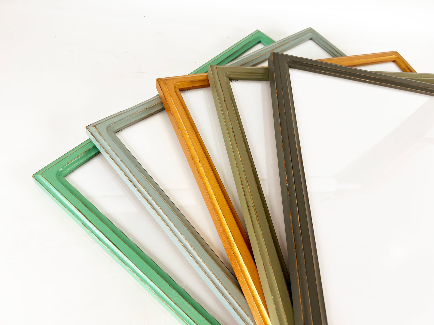 17x17" frame in 1x1 Double Cove style - Choose your color - FREE SHIPPING