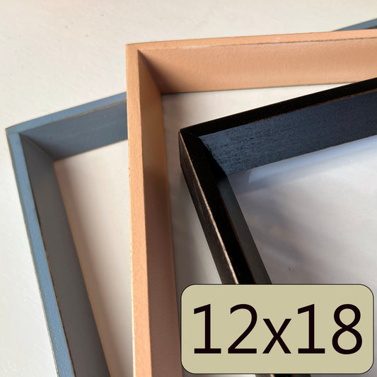 12x18" frame in Park Slope style - Choose your color - FREE SHIPPING
