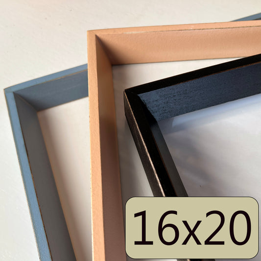 16x20" frame in Park Slope style - Choose your color - FREE SHIPPING