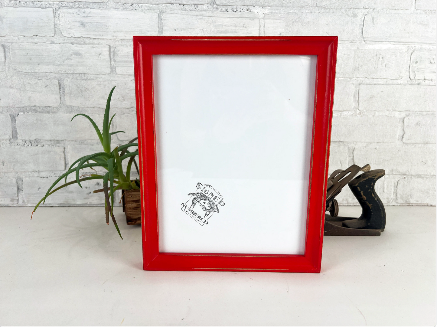 8.5x11" frame in Foxy Cove style - Choose your color - FREE SHIPPING