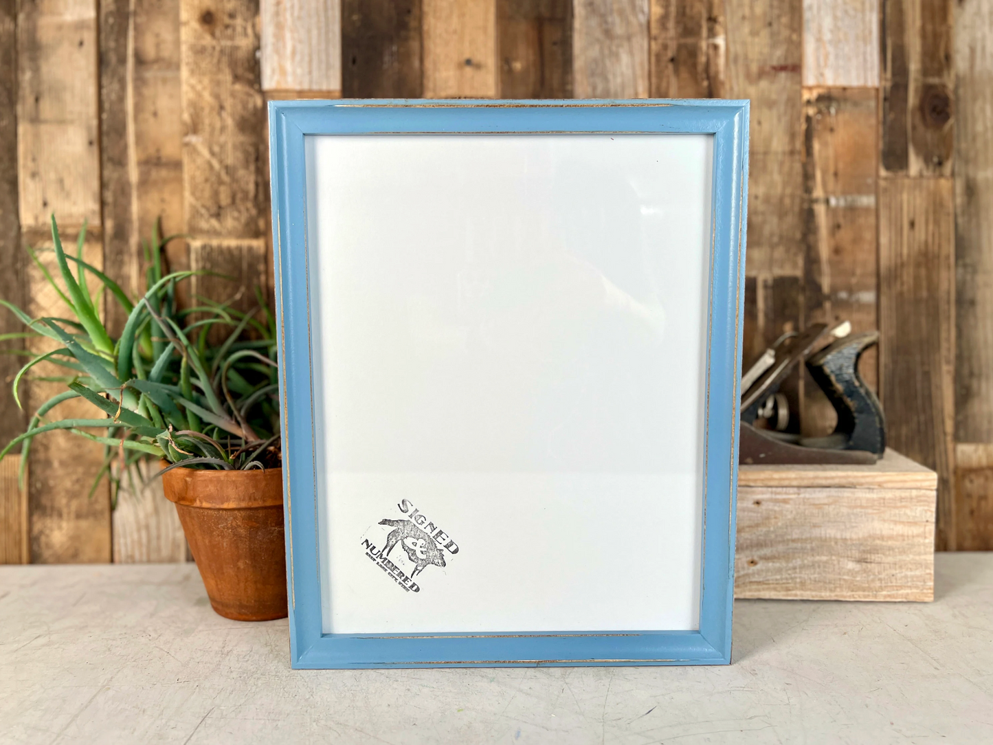 11x14" frame in Foxy Cove style - Choose your color - FREE SHIPPING