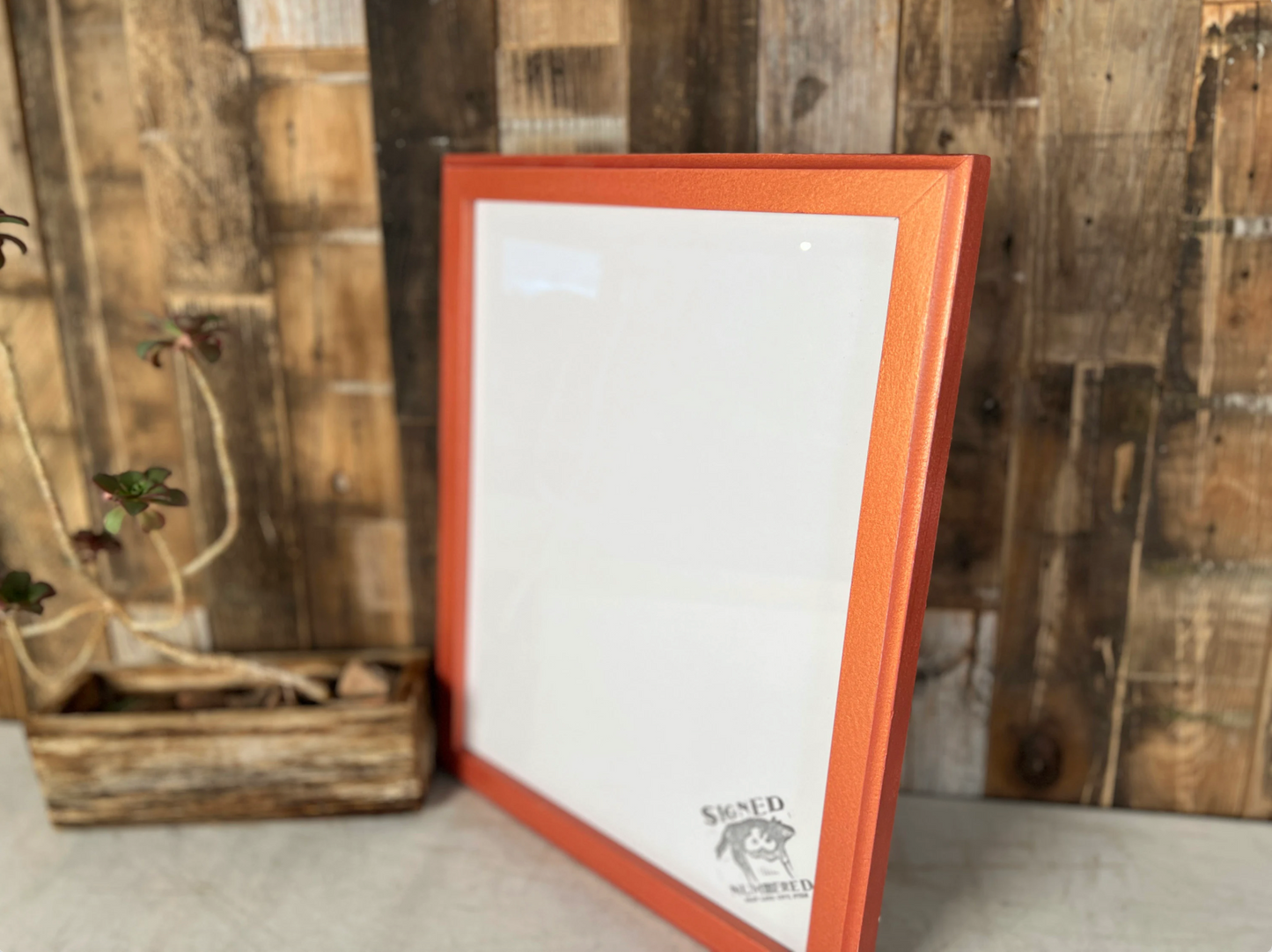 11x13" frame in 1x1 Outside Cove style - Choose your color - FREE SHIPPING