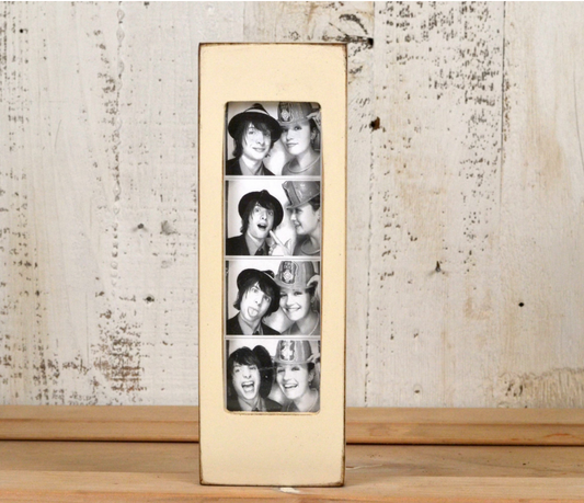2x6" frame in Pine Photo Booth style - Choose your color - FREE SHIPPING