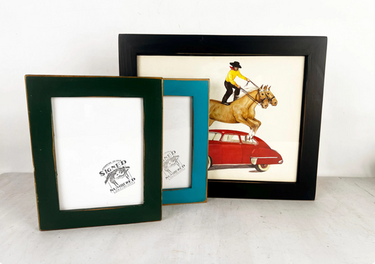 Reclaimed Cedar Picture Frame - Choose your color & size - Ships Right Away - FREE SHIPPING