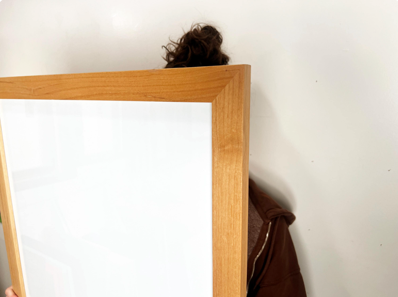 1.5" Natural Alder Picture Frame - Choose Your Size - Ships Right Away - FREE SHIPPING