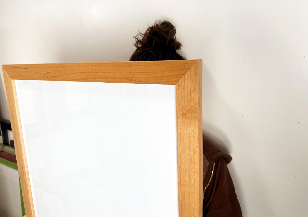 1.5" Natural Alder Picture Frame - Choose Your Size - Ships Right Away - FREE SHIPPING