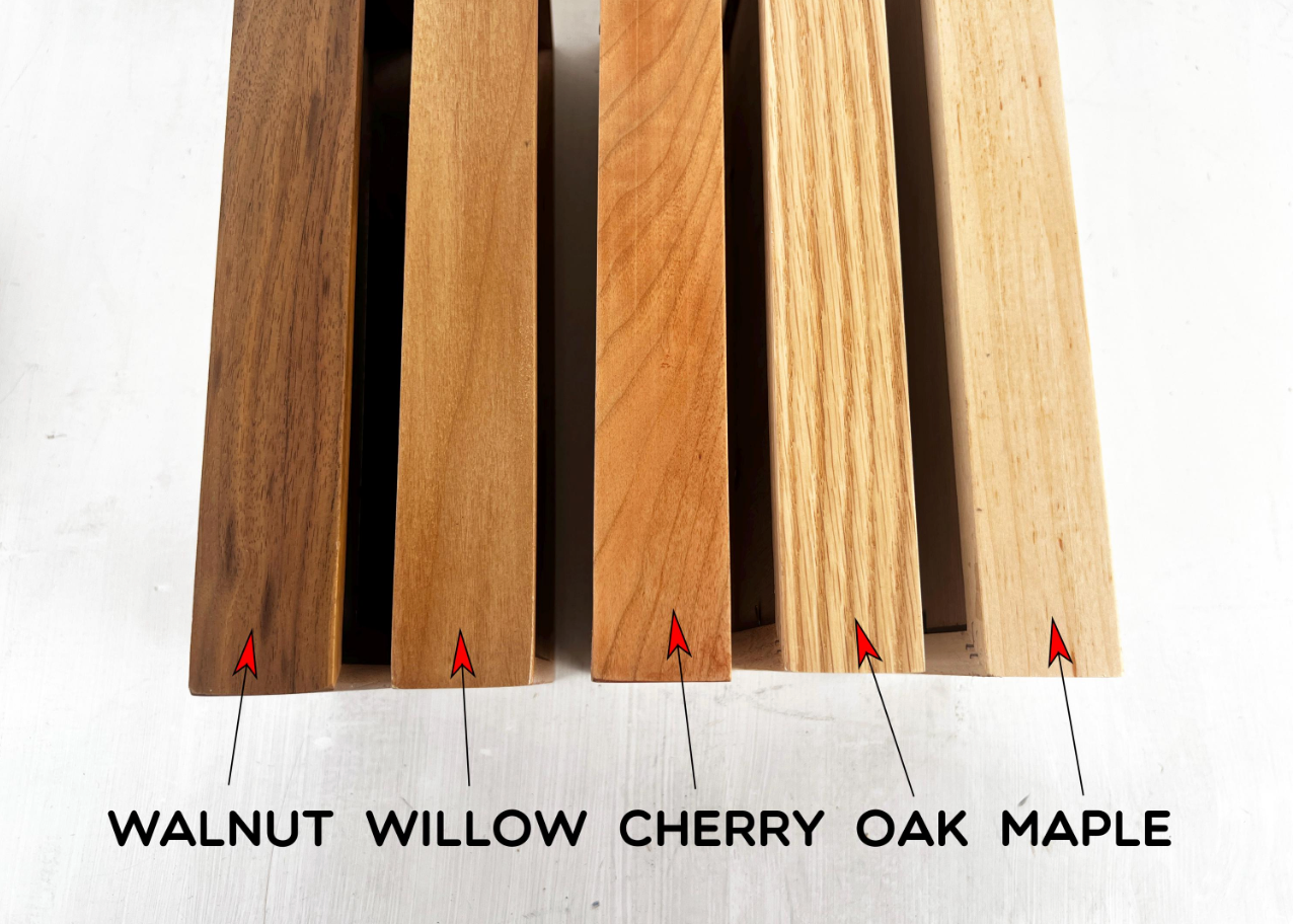 4x10 Picture Frame for 2x8" Photo Booth Strip - Park Slope style and Natural Hardwood of Your Choice - Ships Right Away - FREE SHIPPING