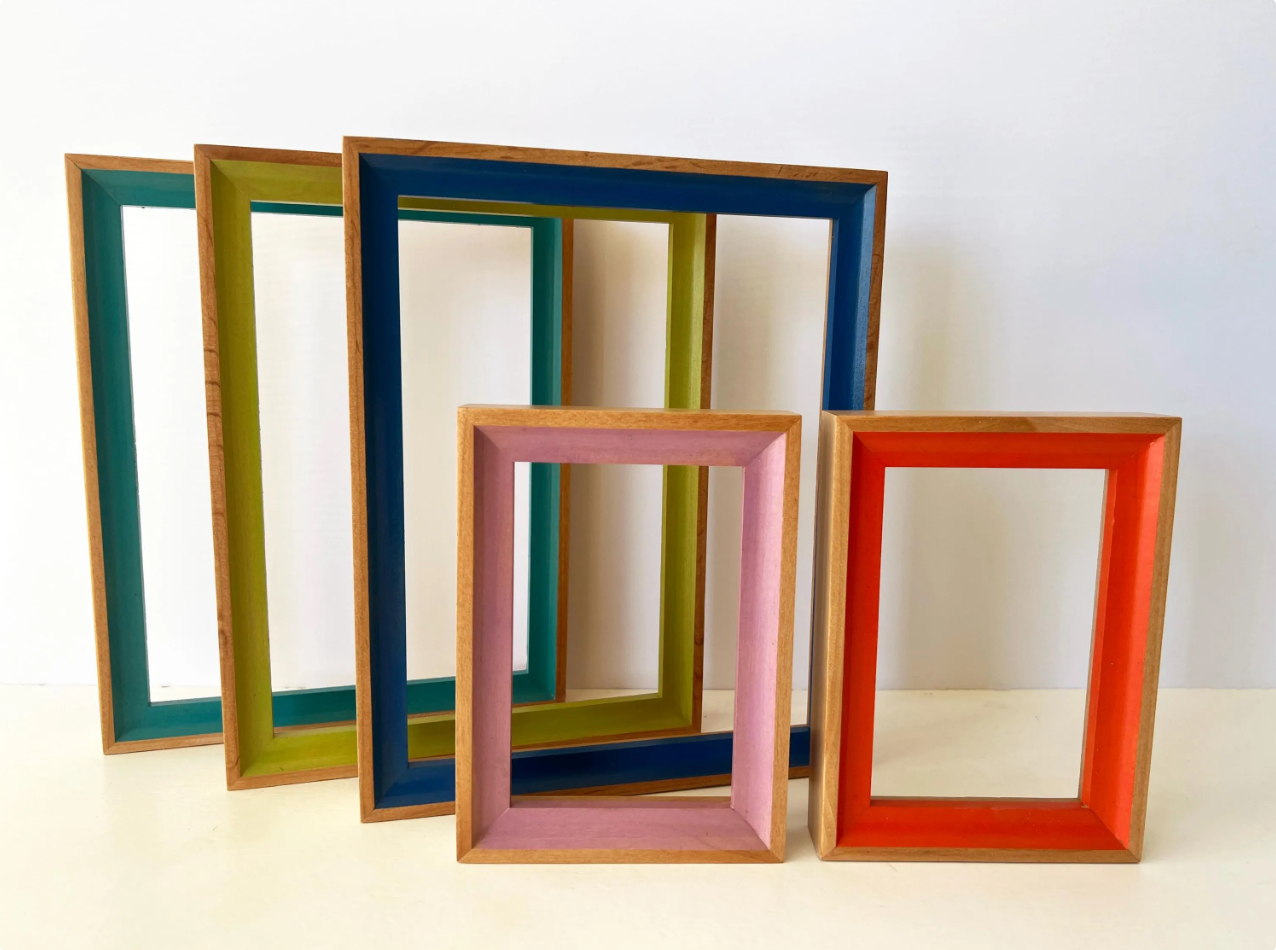 8x16" frame in Foxy Minus style - Choose your color - FREE SHIPPING