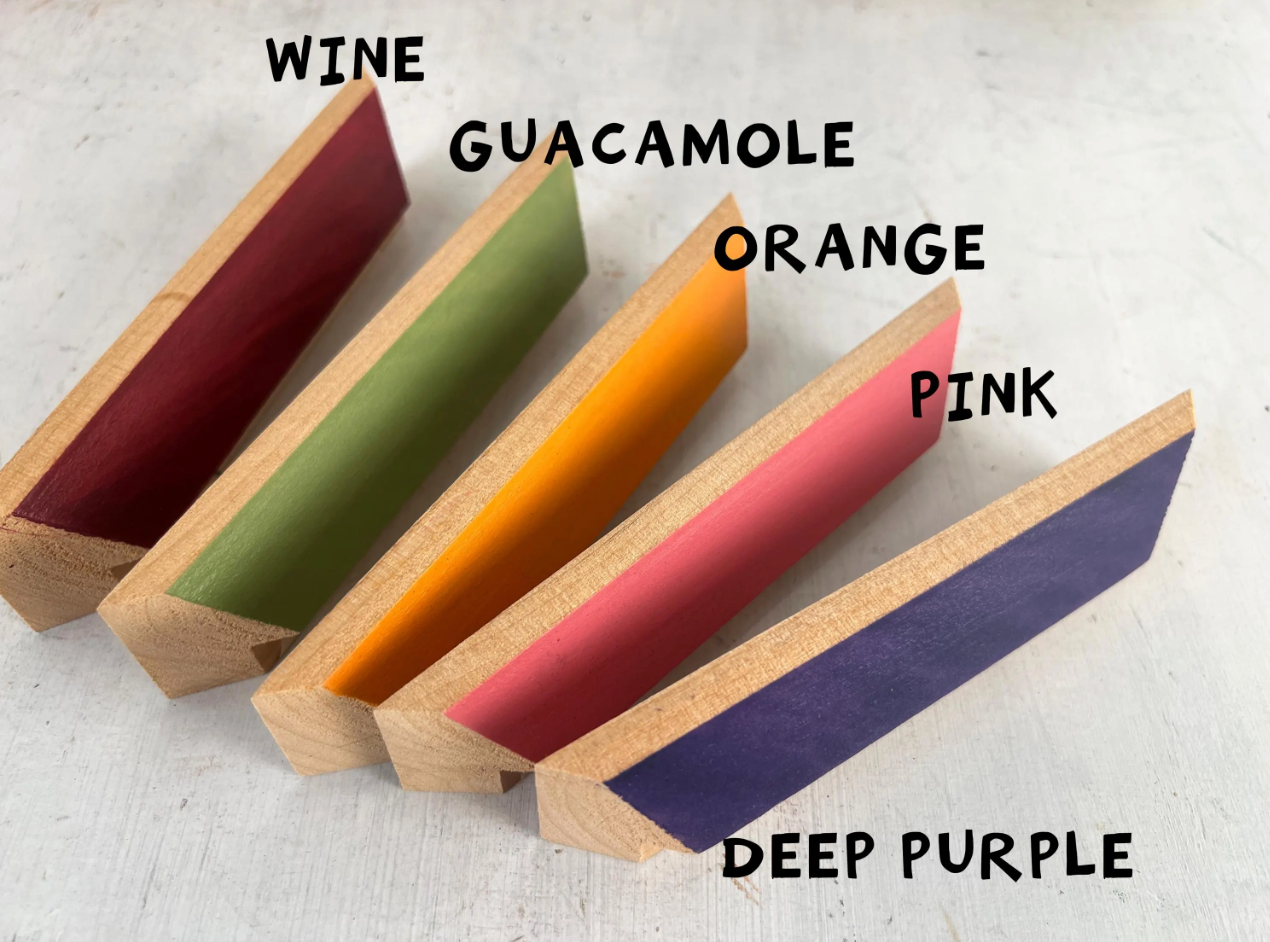 8x16" frame in Foxy Minus style - Choose your color - FREE SHIPPING