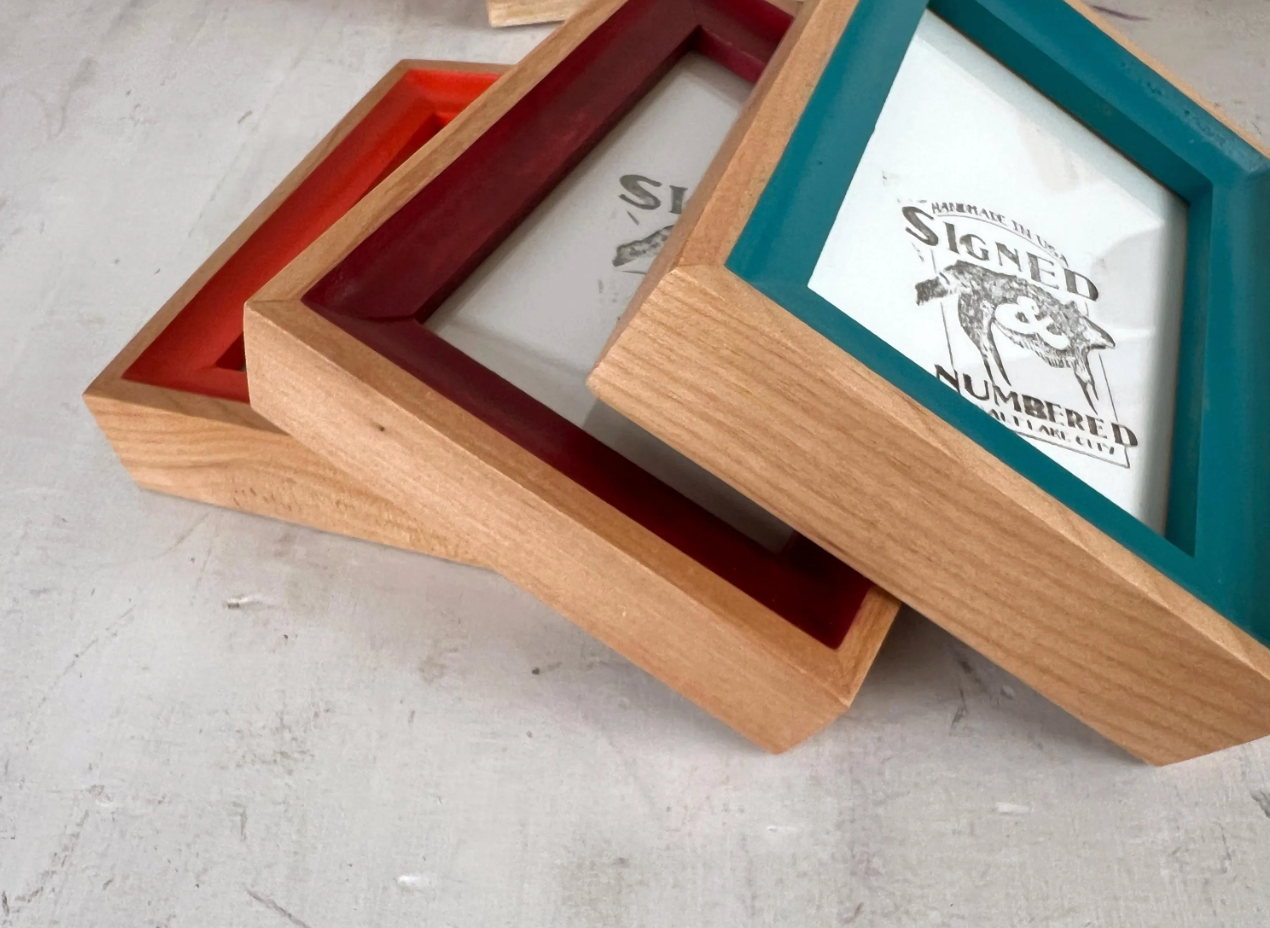 Foxy Minus Style Picture Frame - Choose your size & color - Ships Right Away