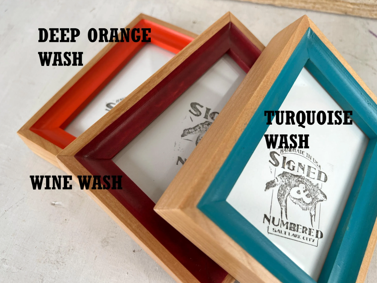 Foxy Minus Style Picture Frame - Choose your size & color - Ships Right Away