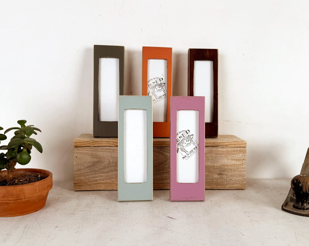 2x6" frame in Pine Photo Booth style - Choose your color - Ships Right Away FREE SHIPPING