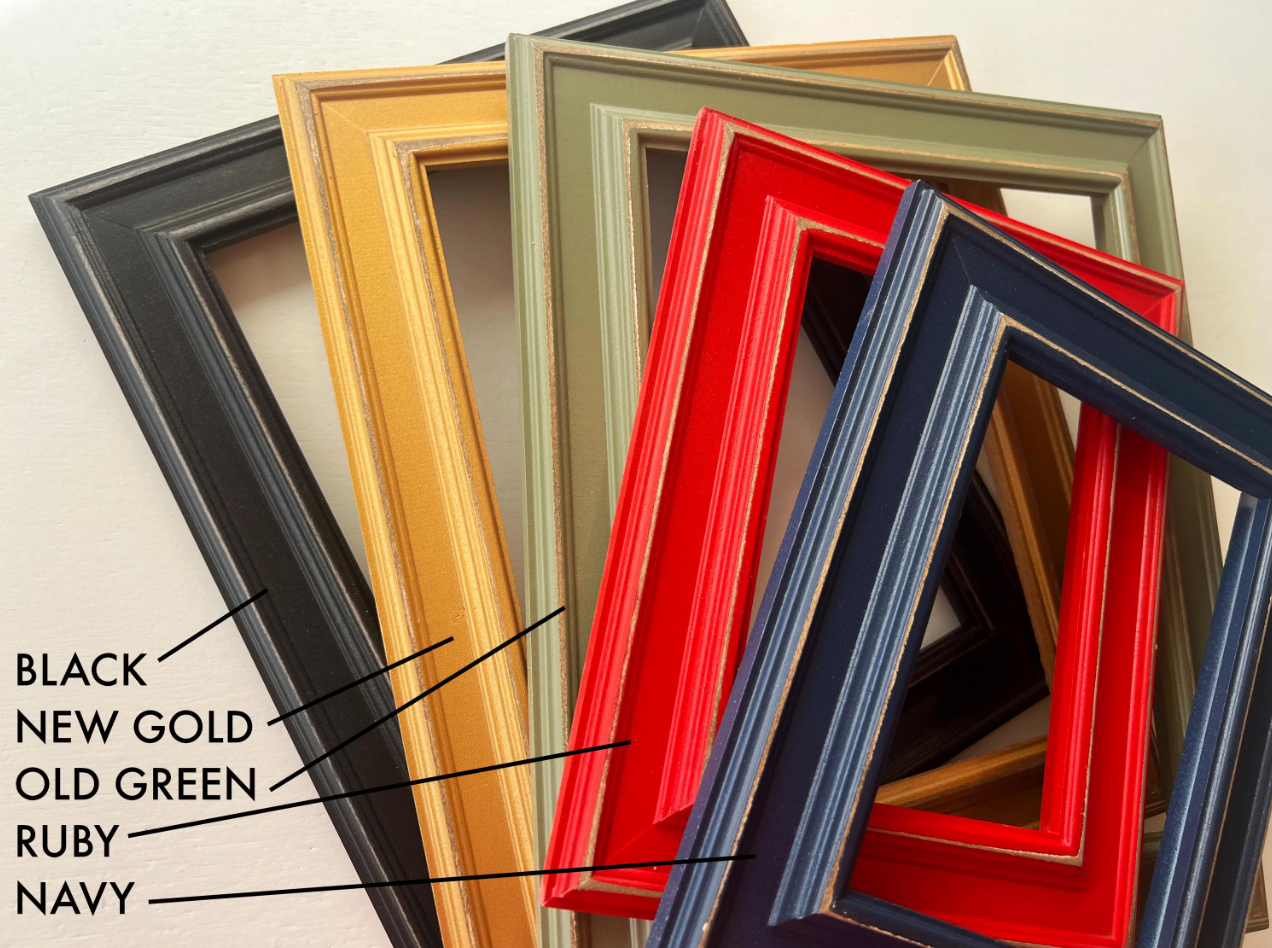 10x10" frame in Diplomat style - Choose your color - FREE SHIPPING