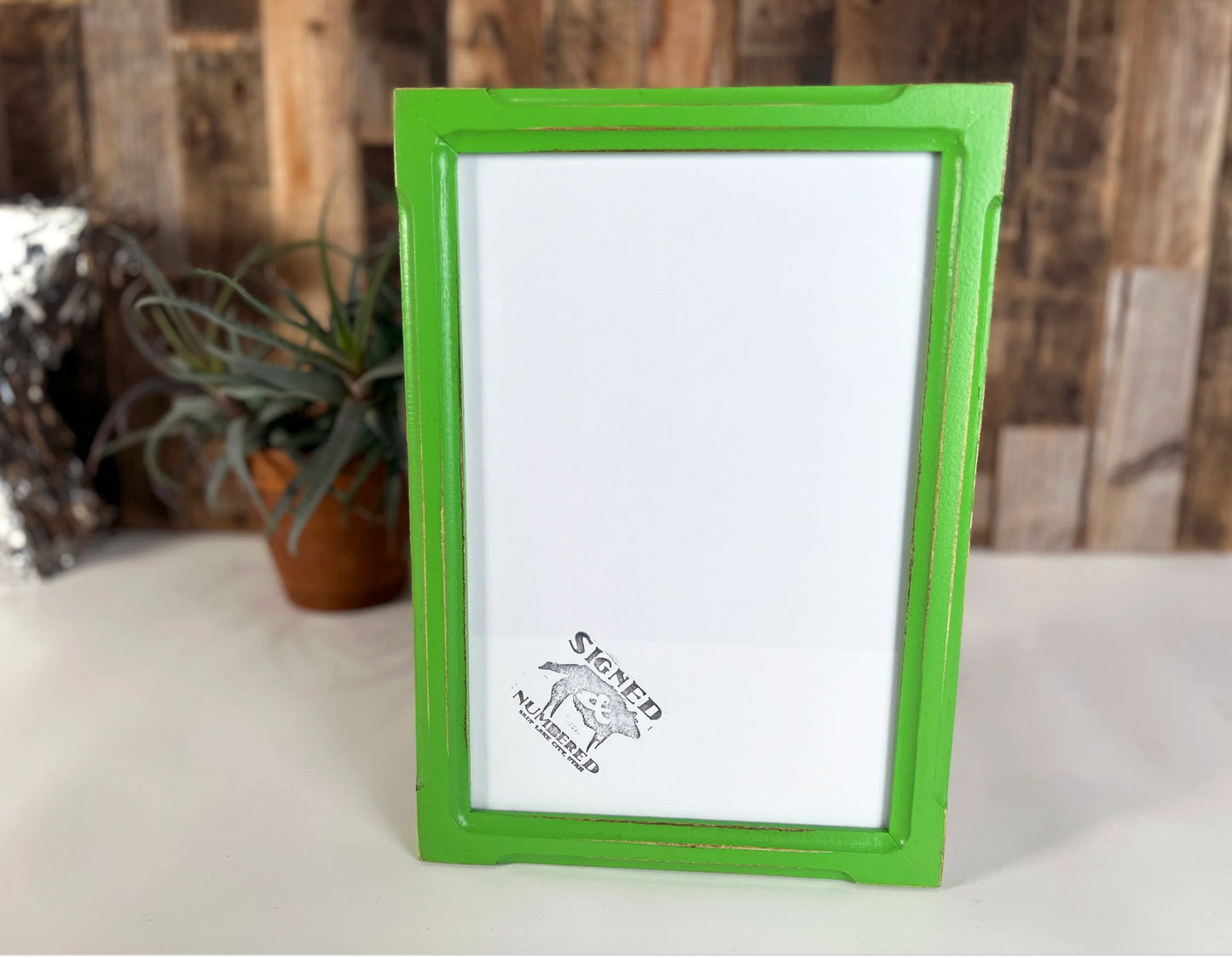 6x6" frame in 1x1 Shallow Bones style - Choose your color - FREE SHIPPING