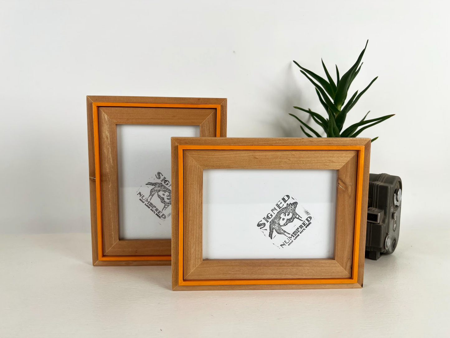 5x5" frame in 1.5 Wedge Wood style - Choose your color - FREE SHIPPING