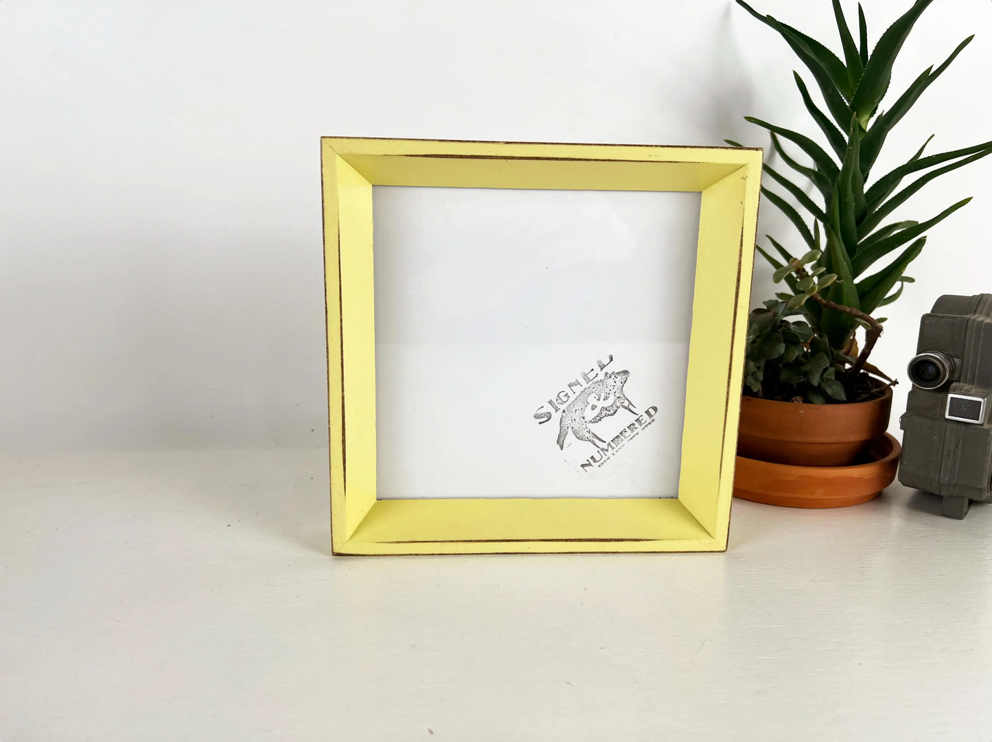 7x7" frame in Park Slope style - Choose your color - FREE SHIPPING