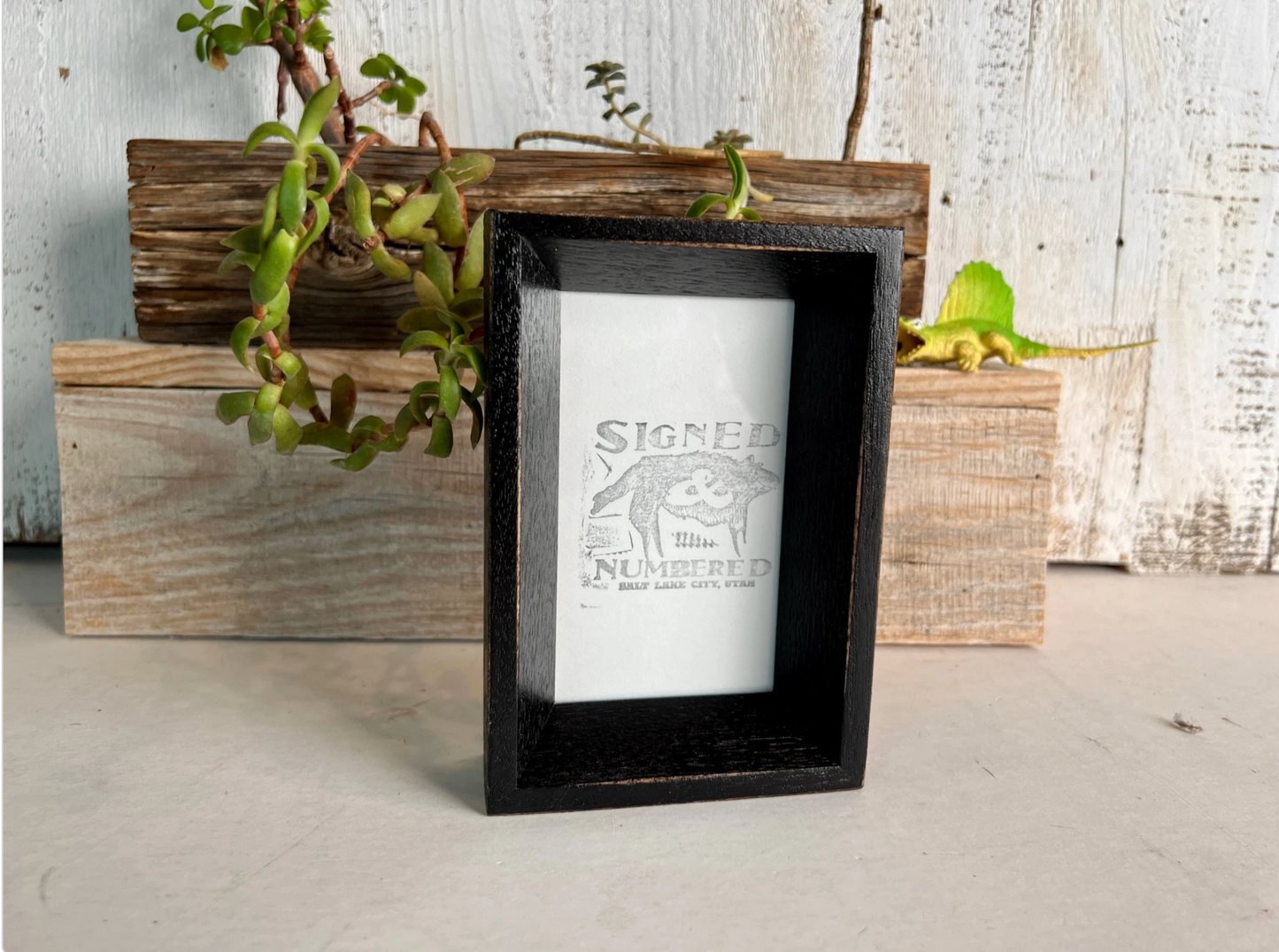 3x5" frame in Park Slope style - Choose your color - FREE SHIPPING