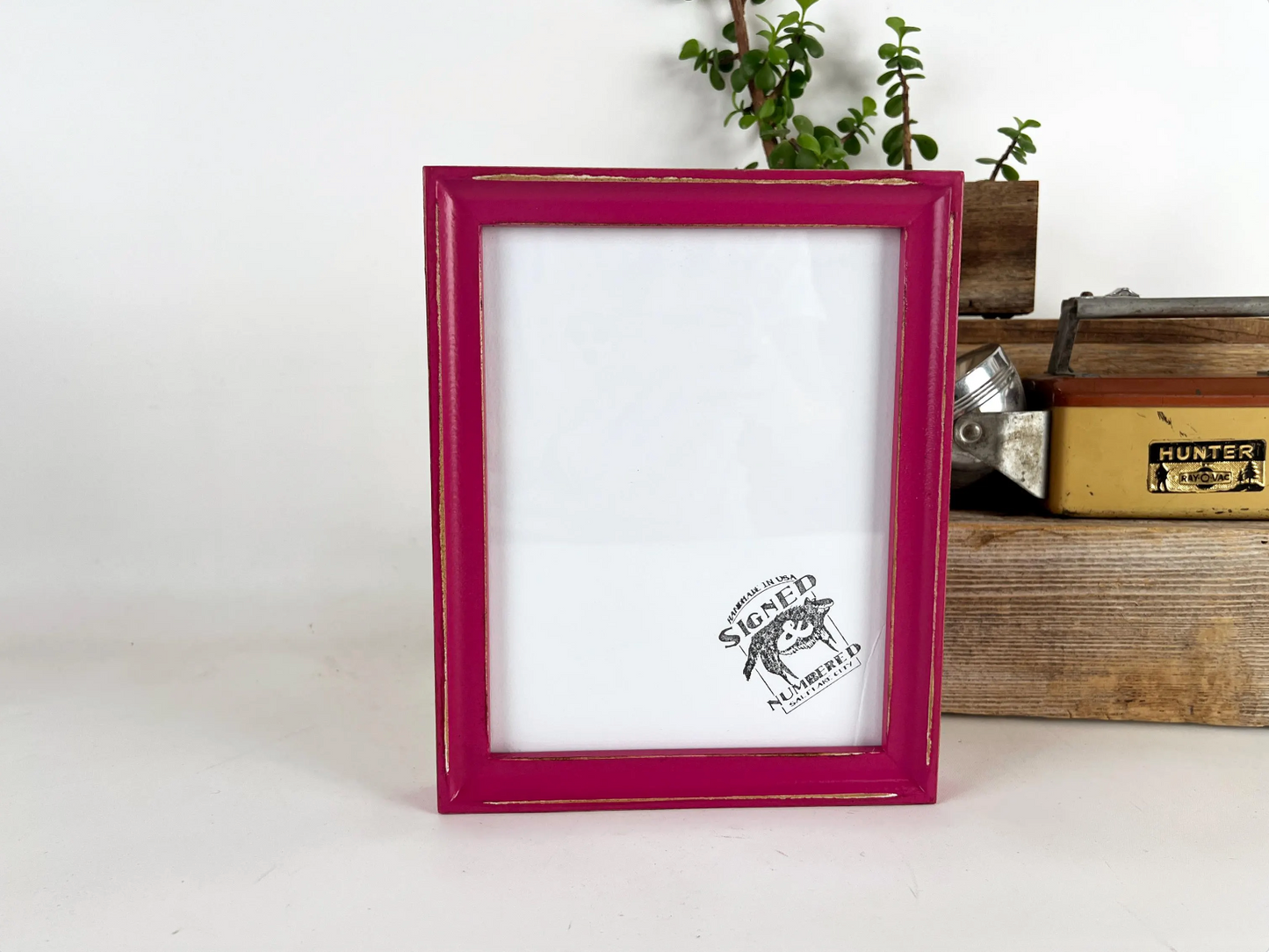 7x9" frame in Foxy Cove style - Choose your color - FREE SHIPPING