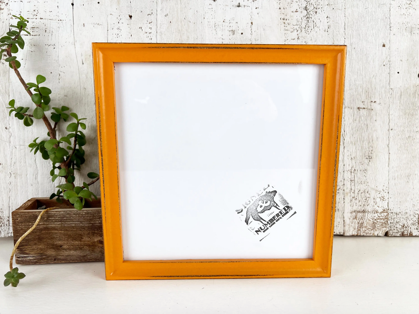 10x10" frame in Foxy Cove style - Choose your color - FREE SHIPPING