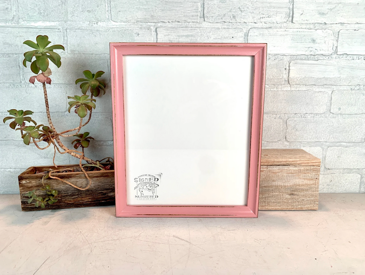 10x12" frame in Foxy Cove style - Choose your color - FREE SHIPPING