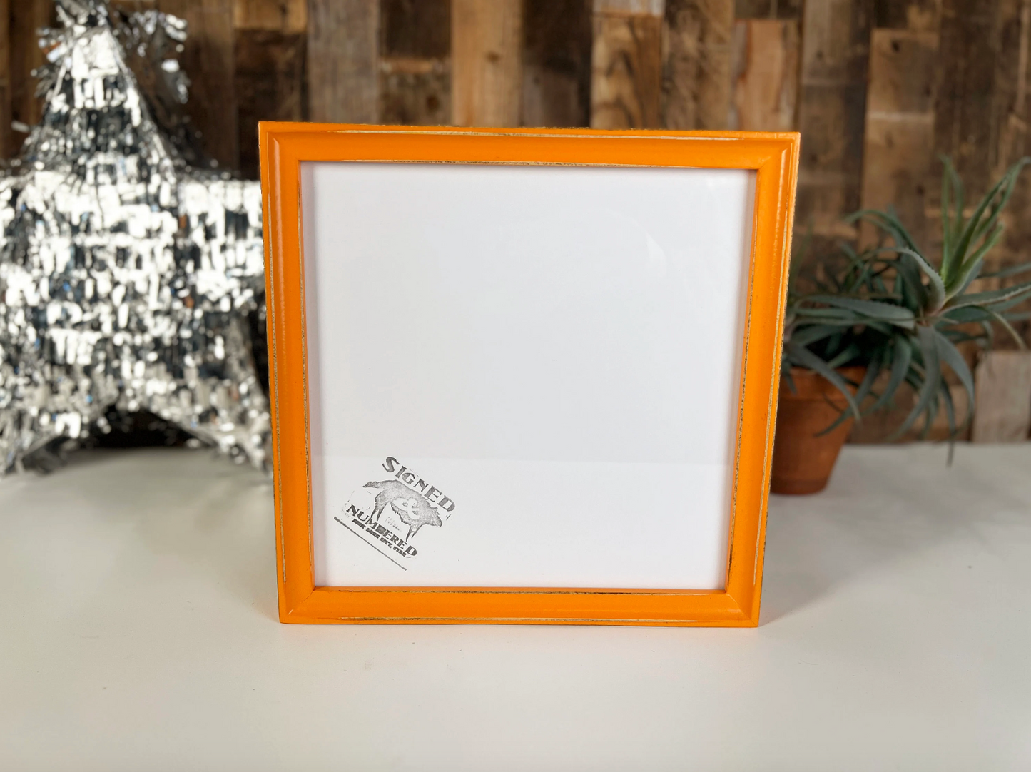 11x11" frame in Foxy Cove style - Choose your color - FREE SHIPPING