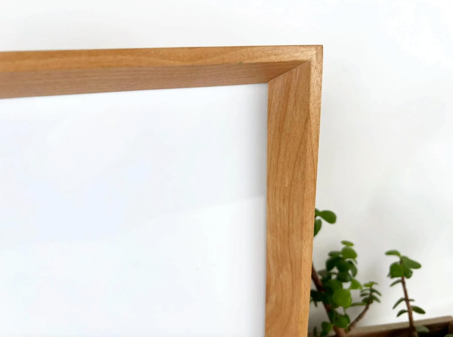 Park Slope frame style in Solid Natural Alder Hardwood - Choose your size - FREE SHIPPING!