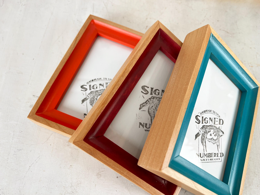 Foxy Minus Style Picture Frame - Choose your size & color - Ships Right Away