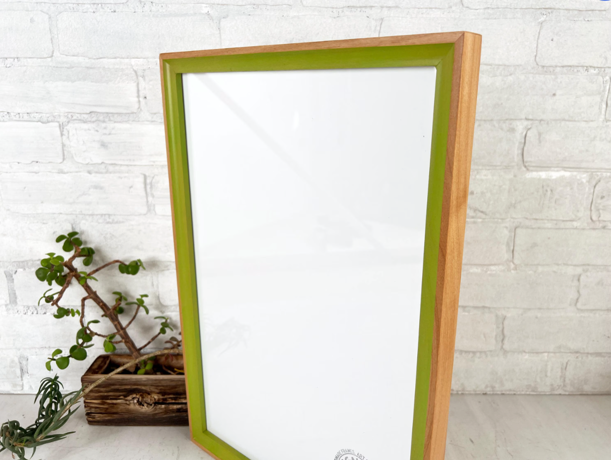 Foxy Minus Alder Style Picture Frame - Choose your size & color - Ships Right Away