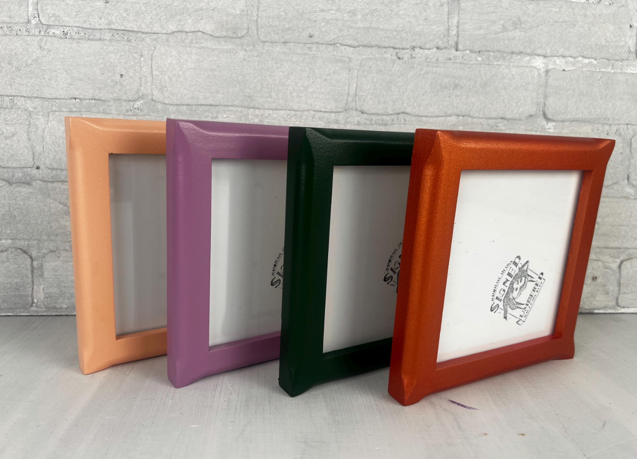 Picture Frame for Photo Booth Strip in 1x1 Flared style and Solid Color of Your Choice - Free Shipping!