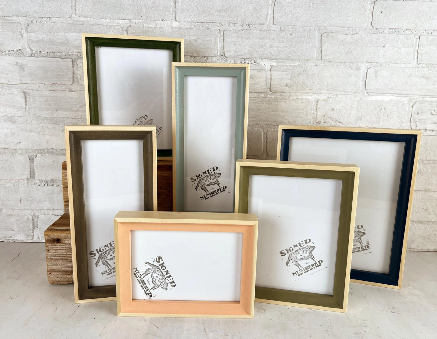 2x2" frame in Foxy Minus Poplar style - Choose your color - FREE SHIPPING