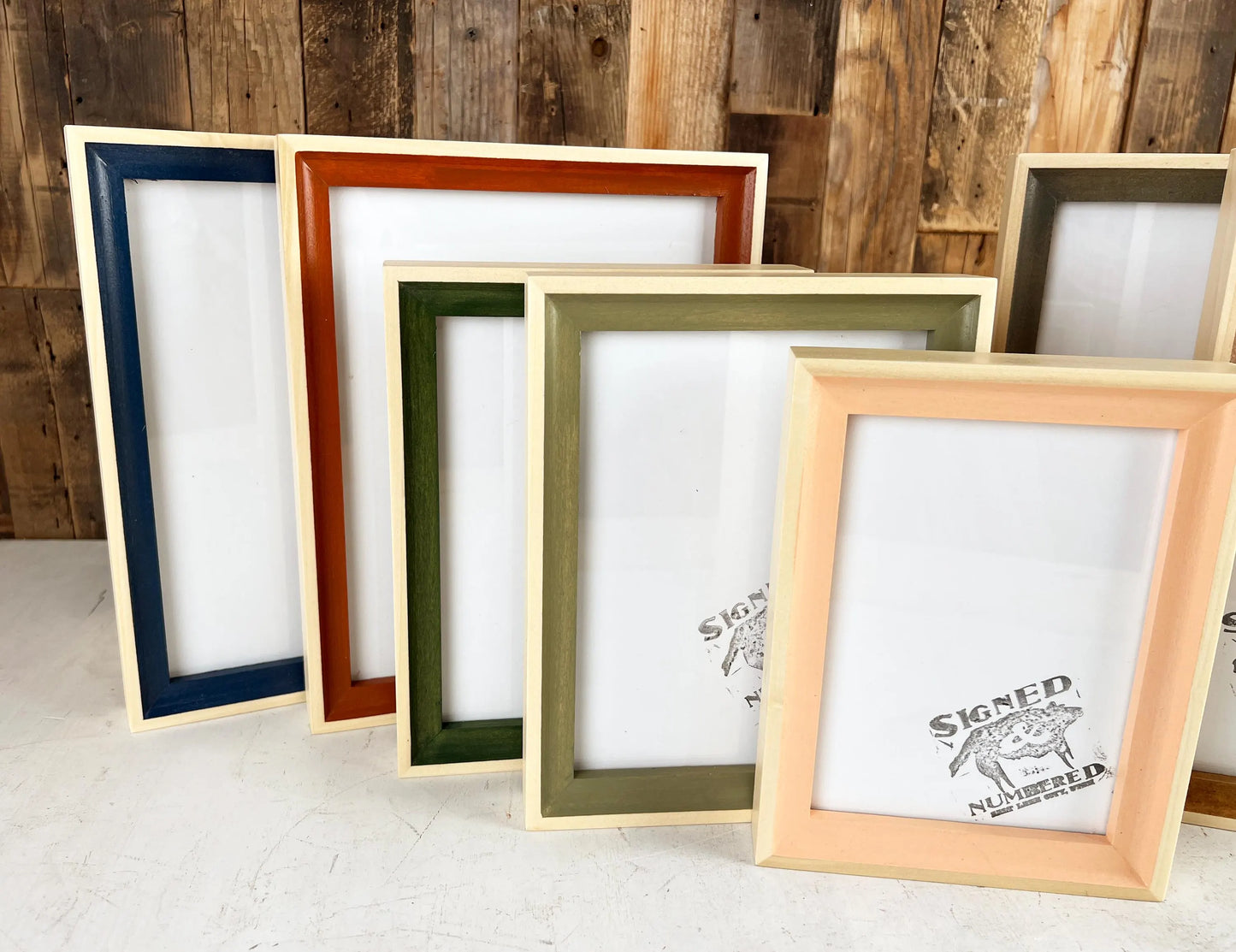 2x2" frame in Foxy Minus Poplar style - Choose your color - FREE SHIPPING