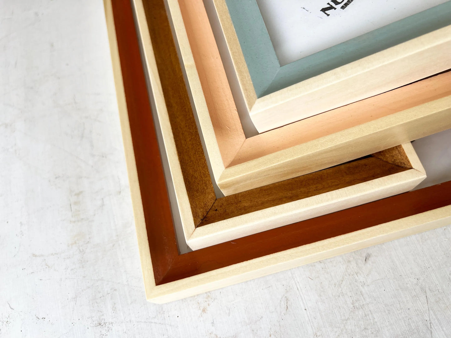 2x2" frame in Foxy Minus Poplar style - Choose your color - FREE SHIPPING
