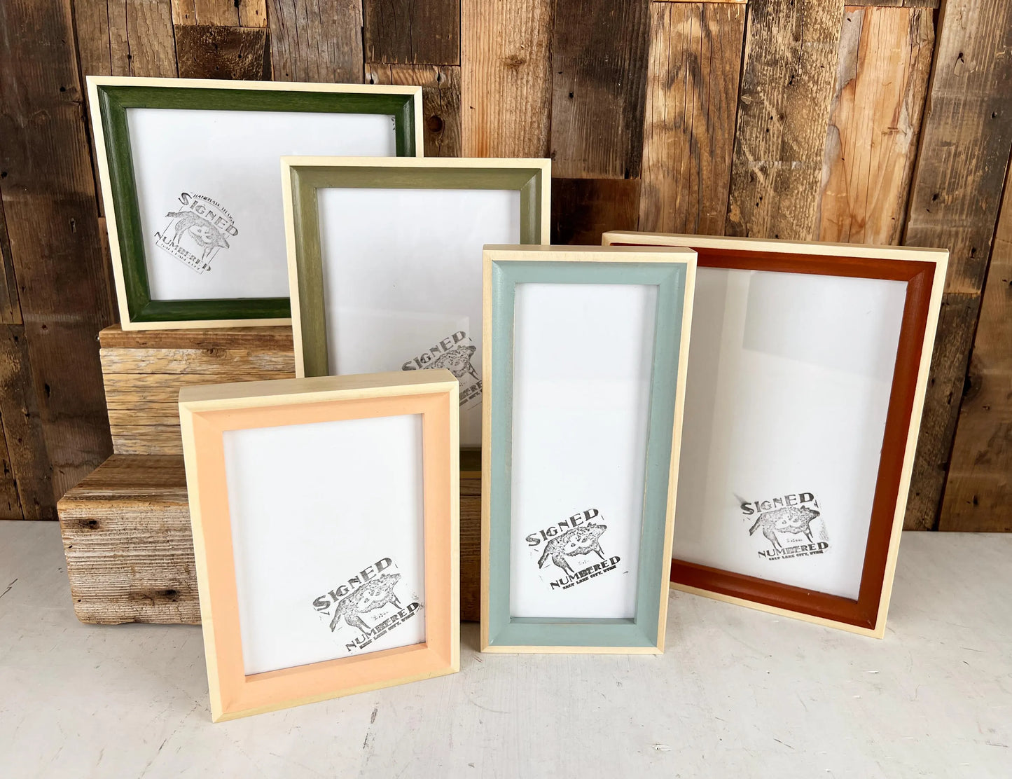 2x2" frame in Foxy Minus Poplar style - Choose your color - FREE SHIPPING